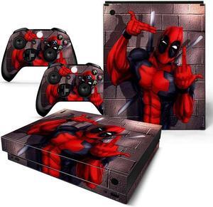 Deadpool Vinyl Game Console Skin Sticker For One X OneX Cartoon Para 2 Gamepad Protective Film Capa 
(TN-XBONEX-5025)