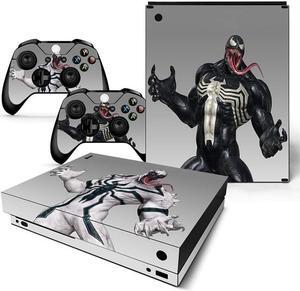 Venom  Vinyl Game Console Skin Sticker For One X OneX Cartoon  2 Gamepad Protective Film Capa(TN-XBONEX-5119)