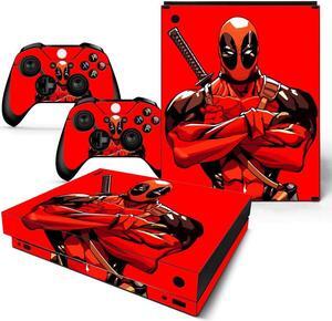 Deadpool Vinyl Game Console Skin Sticker For One X OneX Cartoon Para 2 Gamepad Protective Film Capa 
(TN-XBONEX-5041)