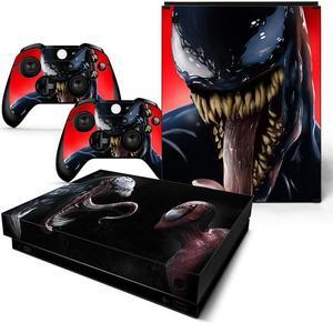 Venom  Vinyl Game Console Skin Sticker For One X OneX Cartoon  2 Gamepad Protective Film Capa(TN-XBONEX-5128)