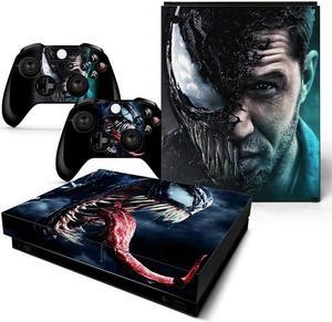 Venom  Vinyl Game Console Skin Sticker For One X OneX Cartoon  2 Gamepad Protective Film Capa(TN-XBONEX-5123)