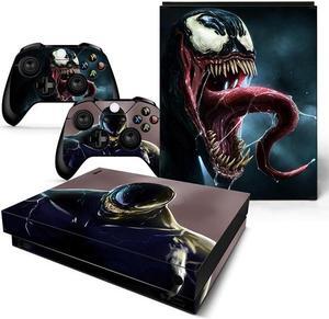Venom  Vinyl Game Console Skin Sticker For One X OneX Cartoon  2 Gamepad Protective Film Capa(TN-XBONEX-5125)