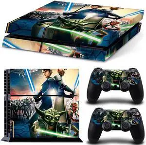 StarWars Printing Game Console Vinyl Skin Sticker for PS4 PS 4 Controller GamePad Decal Protective Film Para(TN-PS4-8052)