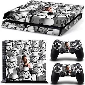 Star Wars Vinyl Game Console Skin Sticker for PS4 PS 4 Controller GamePad Printing Full Protective Film Para (TN-PS4-8023)