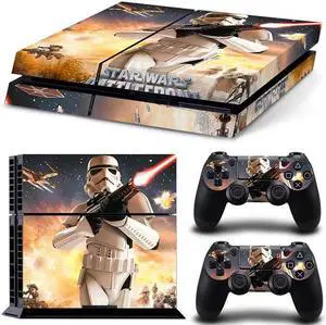 Star Wars Vinyl Game Console Skin Sticker for PS4 PS 4 Controller GamePad Printing Full Protective Film Para (TN-PS4-8034)