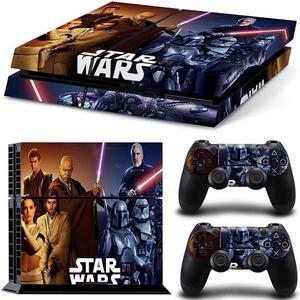 Star Wars Vinyl Game Console Skin Sticker for PS4 PS 4 Controller GamePad Printing Full Protective Film Para (TN-PS4-8039)