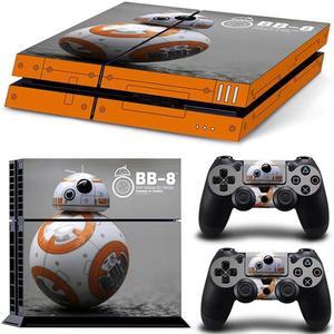 Star Wars BB-8 Vinyl Game Console Skin Sticker for PS4 PS 4 Controller GamePad Printing Protective Film Para(TN-PS4-6163)