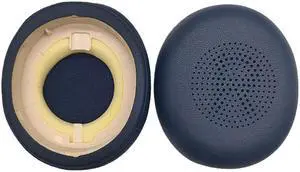 Ear Pads Cushion Cover Earmuffs for 45H 2 65 Headphones(1Pair)(Navy Blue)