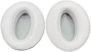 Leather Ear Cushion Sponge Cover Earpad for HD4.50BTNC HD4.40 Headset Spare Part(White)