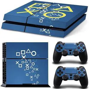 Printing Cartoon Game Console Vinyl Skin Sticker for PS4 PS 4 Controller GamePad Decal Full Protective Film(TN-PS4-2461)