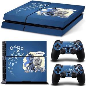 Printing Cartoon Game Console Vinyl Skin Sticker for PS4 PS 4 Controller GamePad Decal Full Protective Film(TN-PS4-2458)