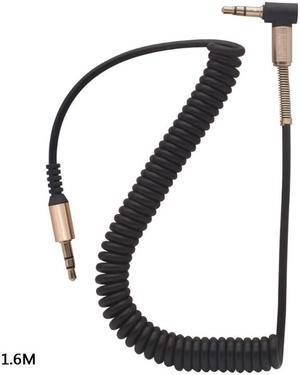 Replacement AUX Cord Wire Repair Plug  for Headphone Headset Earphone Cable(Black)