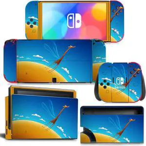 Flowers of Wealth Skin Sticker Decal for Switch Console  Controller Dock Skin Vinyl Para Protective Film(1160)