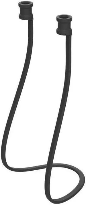 Hanging Neck Headphone- Rope Anti-Lost Strap for Hua Wei Freebuds3 Headsets Prop(Black)