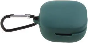 Protective Skin for for Qcy T13 Earbuds Protector Prop Washable Silicone Co(Dark green)