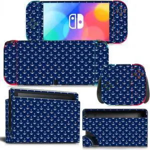 Christmas Candy Color Skin Sticker Decal for Switch NSConsole  Controller Dock Skin Vinyl Para(1206)
