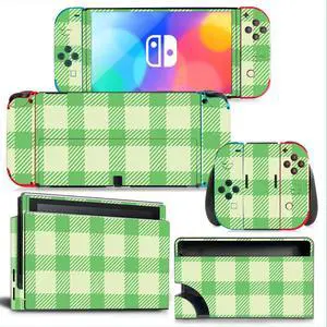 Christmas Candy Color Skin Sticker Decal for Switch NSConsole  Controller Dock Skin Vinyl Para(1203)