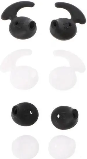 4 Pairs Ear Buds Gels Eartips Silicone Virtual Surround Headset Premium Replacement for S6/S7 Level  EO-BG920