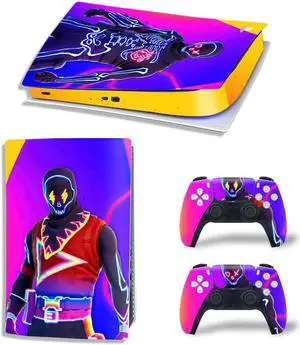 Vinyl Skin Sticker For PS5Digital PS5 Game Console Game Handle Full Cartoon Protective Film(TN-PS5Digital-4276)