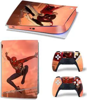 Vinyl Skin Sticker For PS5Digital PS5 Game Console Game Handle Full Cartoon Protective Film(TN-PS5Digital-4278)