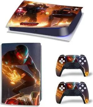 Vinyl Skin Sticker For PS5Digital PS5 Game Console Game Handle Full Cartoon Protective Film(TN-PS5Digital-4288)