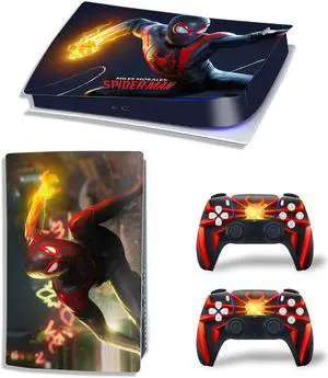 Vinyl Skin Sticker For PS5Digital PS5 Game Console Game Handle Full Cartoon Protective Film(TN-PS5Digital-4291)