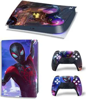 Vinyl Skin Sticker For PS5Digital PS5 Game Console Game Handle Full Cartoon Protective Film(TN-PS5Digital-4294)