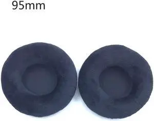 2Pieces Comfortable Earpads  Cushion 60mm-110mm Headphone Earmuffs(95mm)