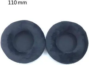 2Pieces Comfortable Earpads  Cushion 60mm-110mm Headphone Earmuffs(110mm)