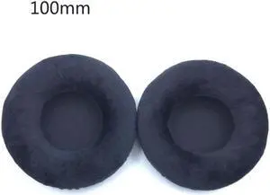 2Pieces Comfortable Earpads  Cushion 60mm-110mm Headphone Earmuffs(100mm)