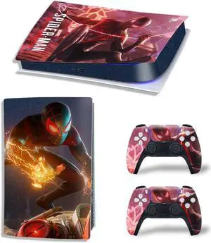 Vinyl Skin Sticker For PS5Digital PS5 Game Console Game Handle Full Cartoon Protective Film(TN-PS5Digital-4299)