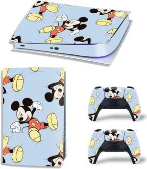 Stitch Vinyl Skin Sticker For PS5Digital PS5 Game Console Handle Protective Film(TN-PS5Digital-3641)