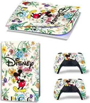 Stitch Vinyl Skin Sticker For PS5Digital PS5 Game Console Handle Protective Film(TN-PS5Digital-3639)
