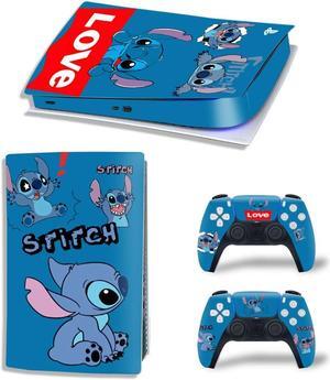 Stitch Vinyl Skin Sticker For PS5Digital PS5 Game Console Handle Protective Film(TN-PS5Digital-3657)