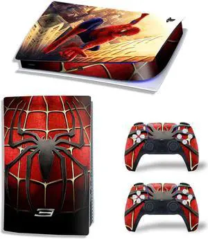 Cartoon Vinyl Skin Sticker For PS5Digital PS5 Game Console Game Handle Full Protective Film(TN-PS5Digital-6076)