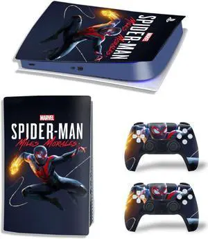 Cartoon Vinyl Skin Sticker For PS5Digital PS5 Game Console Game Handle Full Protective Film(TN-PS5Digital-6083)