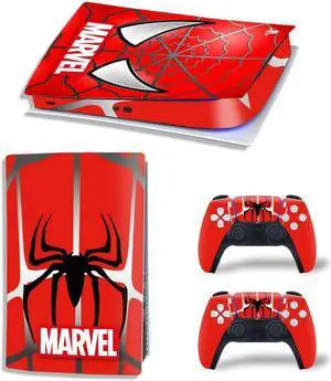 Cartoon Vinyl Skin Sticker For PS5Digital PS5 Game Console Game Handle Full Protective Film(TN-PS5Digital-6086)