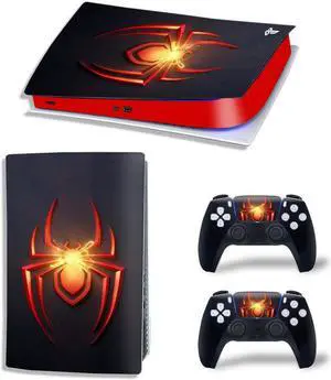 Cartoon Vinyl Skin Sticker For PS5Digital PS5 Game Console Game Handle Full Protective Film(TN-PS5Digital-6082)