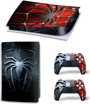 Cartoon Vinyl Skin Sticker For PS5Digital PS5 Game Console Game Handle Full Protective Film(TN-PS5Digital-6085)