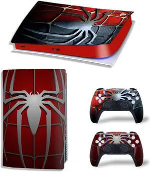 Cartoon Vinyl Skin Sticker For PS5Digital PS5 Game Console Game Handle Full Protective Film(TN-PS5Digital-6092)