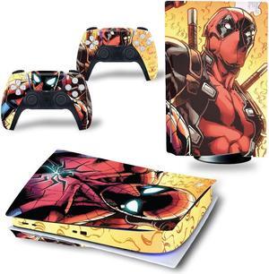 Skin Sticker For PS5Disk PS5 Dick Game Console Game Handle Full Protective Film(TN-PS5Disk-4846)