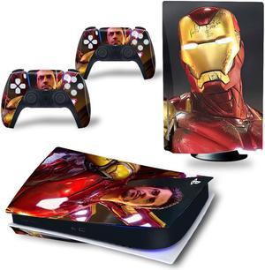 Skin Sticker For PS5Disk PS5 Dick Game Console Game Handle Full Protective Film(TN-PS5Disk-4852)
