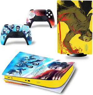 Skin Sticker For PS5Disk PS5 Dick Game Console Game Handle Full Protective Film(TN-PS5Disk-4854)