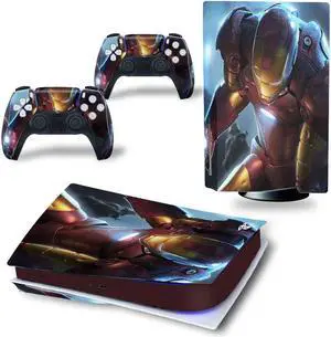 Skin Sticker For PS5Disk PS5 Dick Game Console Game Handle Full Protective Film(TN-PS5Disk-4866)