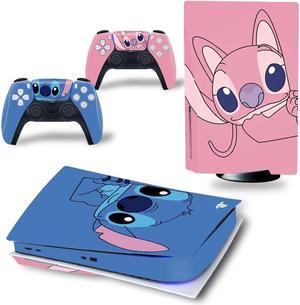 Stitch Vinyl Skin Sticker for PS5 Disk Dick P S 5 Console Controller Full Game Protective Film(TN-PS5Disk-3103)