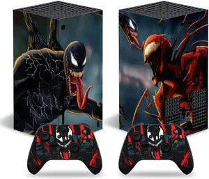 Venom Star Wars Series X Skin Sticker Decal Film for SeriesX Console and 2 Controllers Skin Sticker Vinyl(TN-SeriesX-9153)