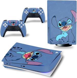 Stitch Vinyl Skin Sticker for PS5 Disk Dick P S 5 Console Controller Full Game Protective Film(TN-PS5Disk-3114)