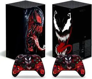 Venom Star Wars Series X Skin Sticker Decal Film for SeriesX Console and 2 Controllers Skin Sticker Vinyl(TN-SeriesX-9154)