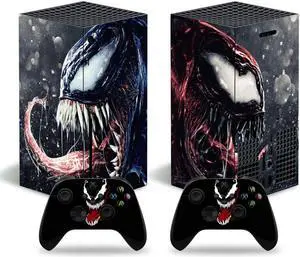Venom Star Wars Series X Skin Sticker Decal Film for SeriesX Console and 2 Controllers Skin Sticker Vinyl(TN-SeriesX-9166)