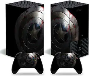 Venom Star Wars Series X Skin Sticker Decal Film for SeriesX Console and 2 Controllers Skin Sticker Vinyl(TN-SeriesX-9167)